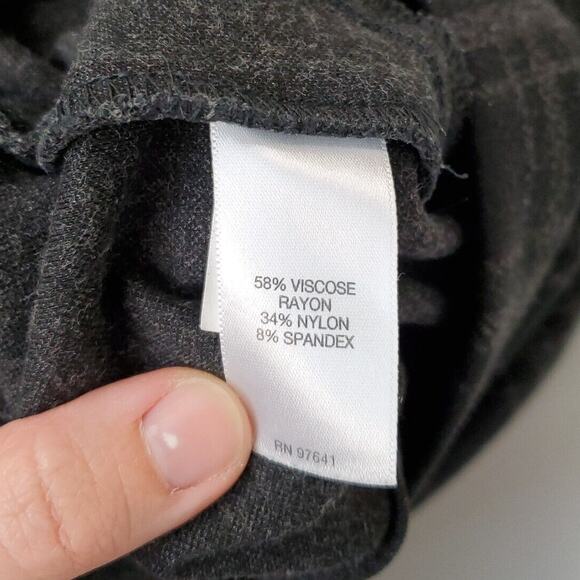 J. Jill Pants Womens Small Ponte Slim Leg Plaid Pull On Straight Leg Comfort - Picture 6 of 11